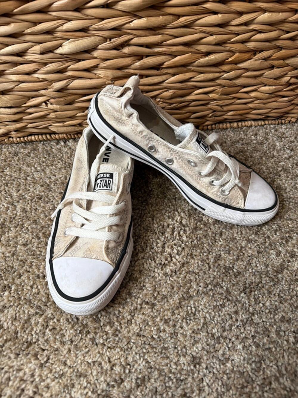 Converse all stars snake print 6 663